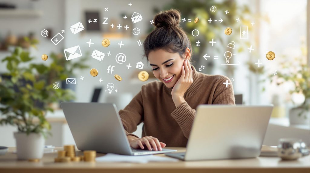 Petits revenus en ligne : l’équation cachée